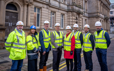 Eric Wright reaches mezzanine milestone at Amounderness House as Preston's Harris Quarter regeneration accelerates